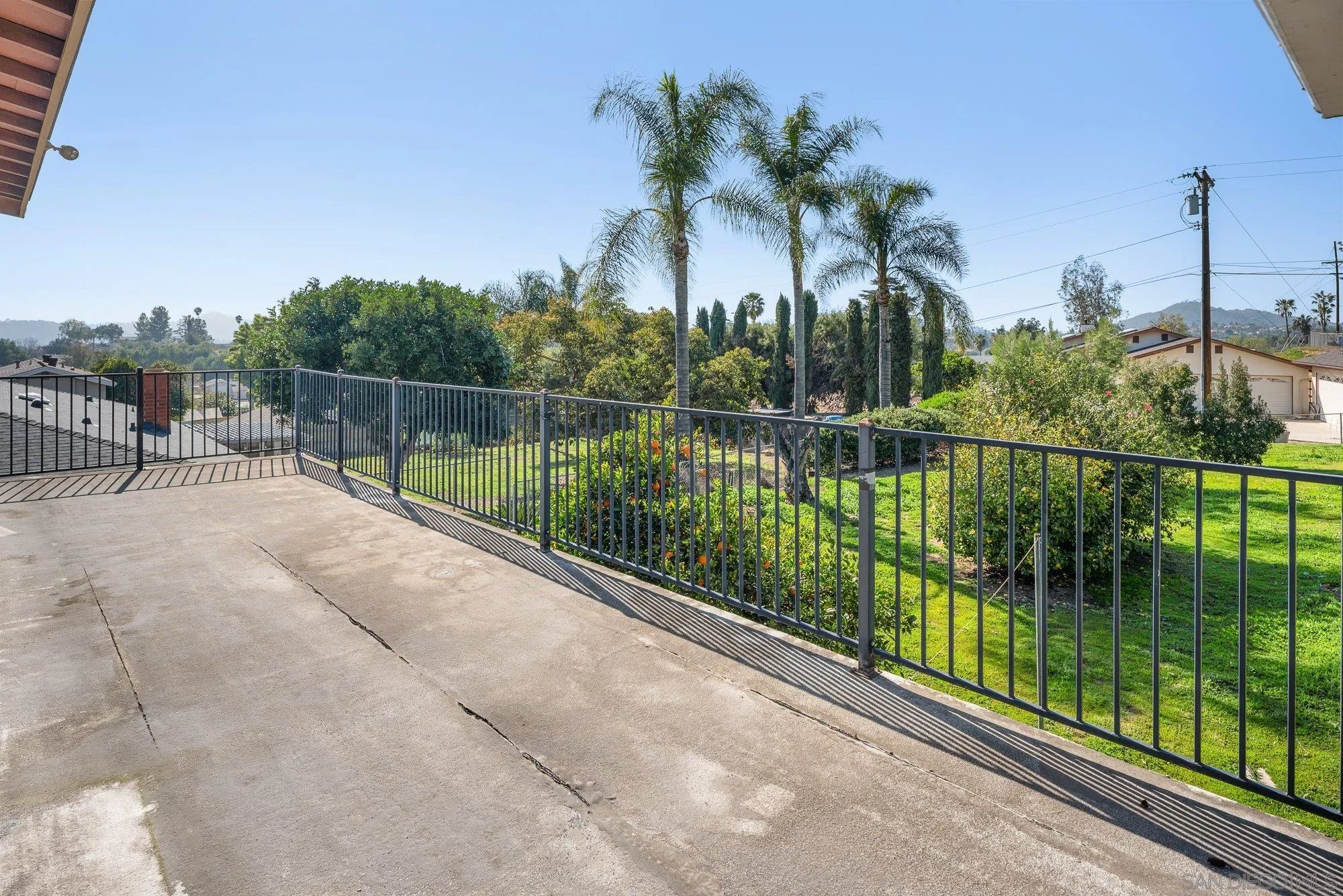 1999 Valley Rim Road El Cajon, CA 92019 - Photo 28 of 41 a view of a balcony with lake view