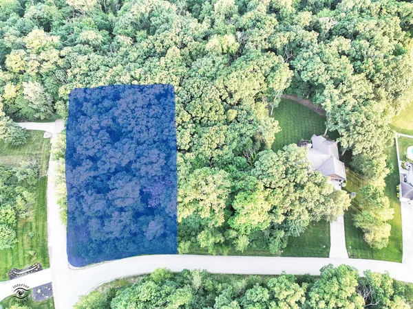 a view of a yard with an outdoor space