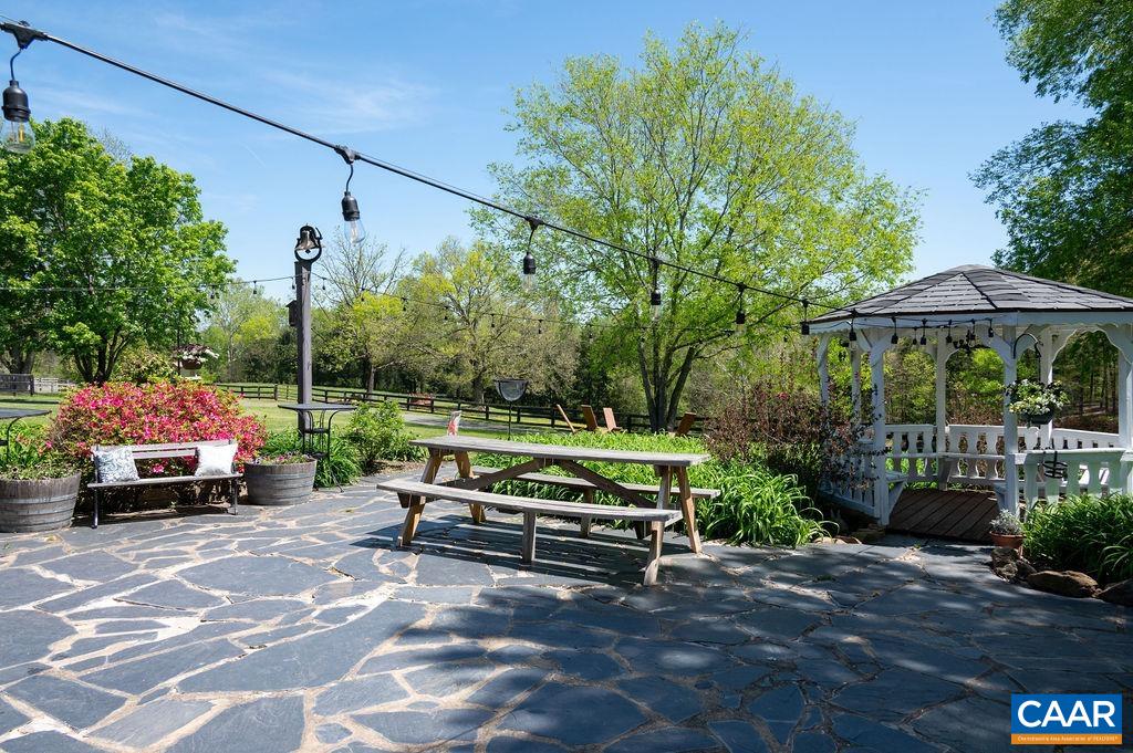 631 Old Rectory Lane Fork Union, VA 23055 - Photo 46 of 65 a view of a bench in a backyard