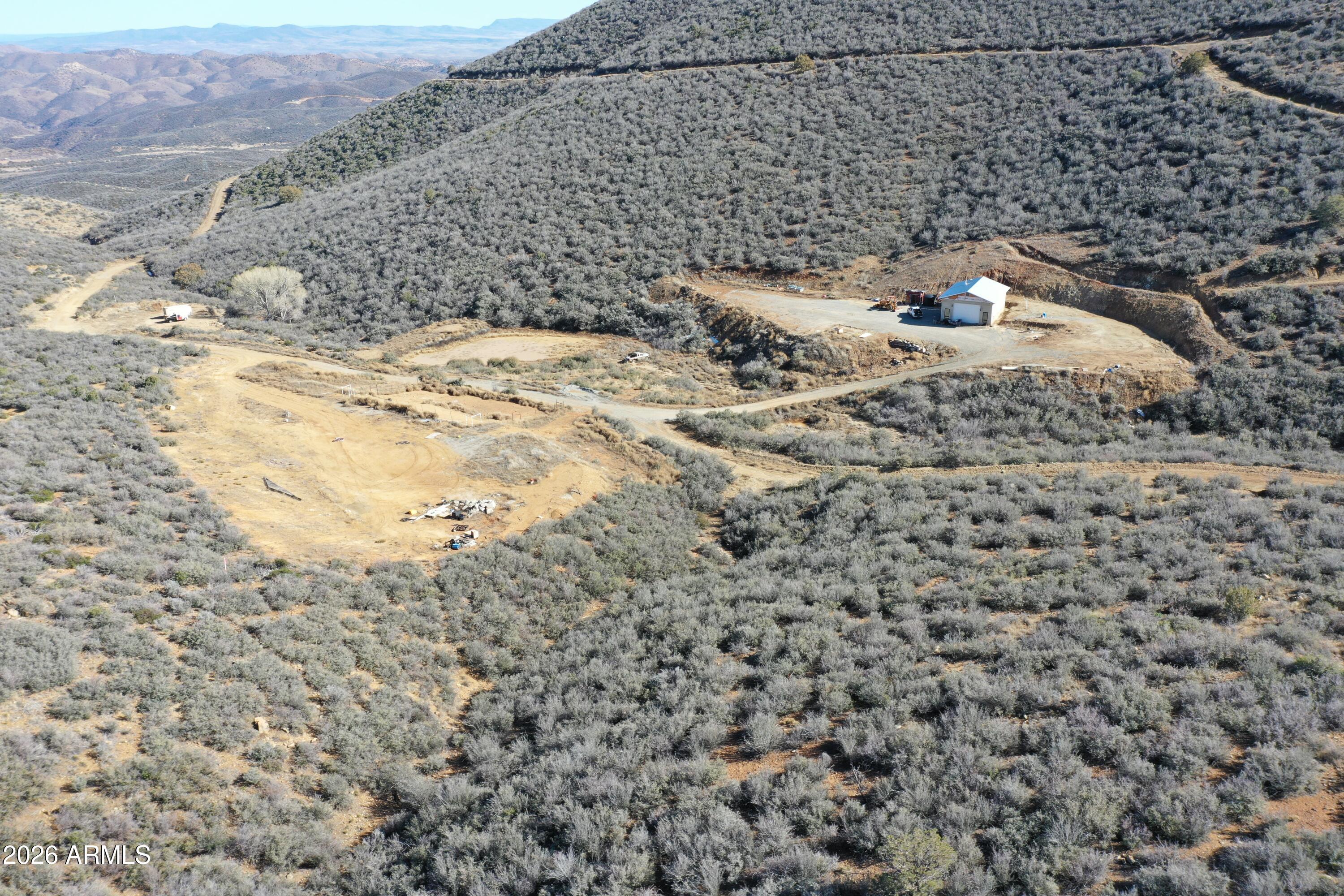 20 Miners Pick Road, Unit 20 Mayer, AZ 86333 - Photo 34 of 64 a view of roof with wooden floor
