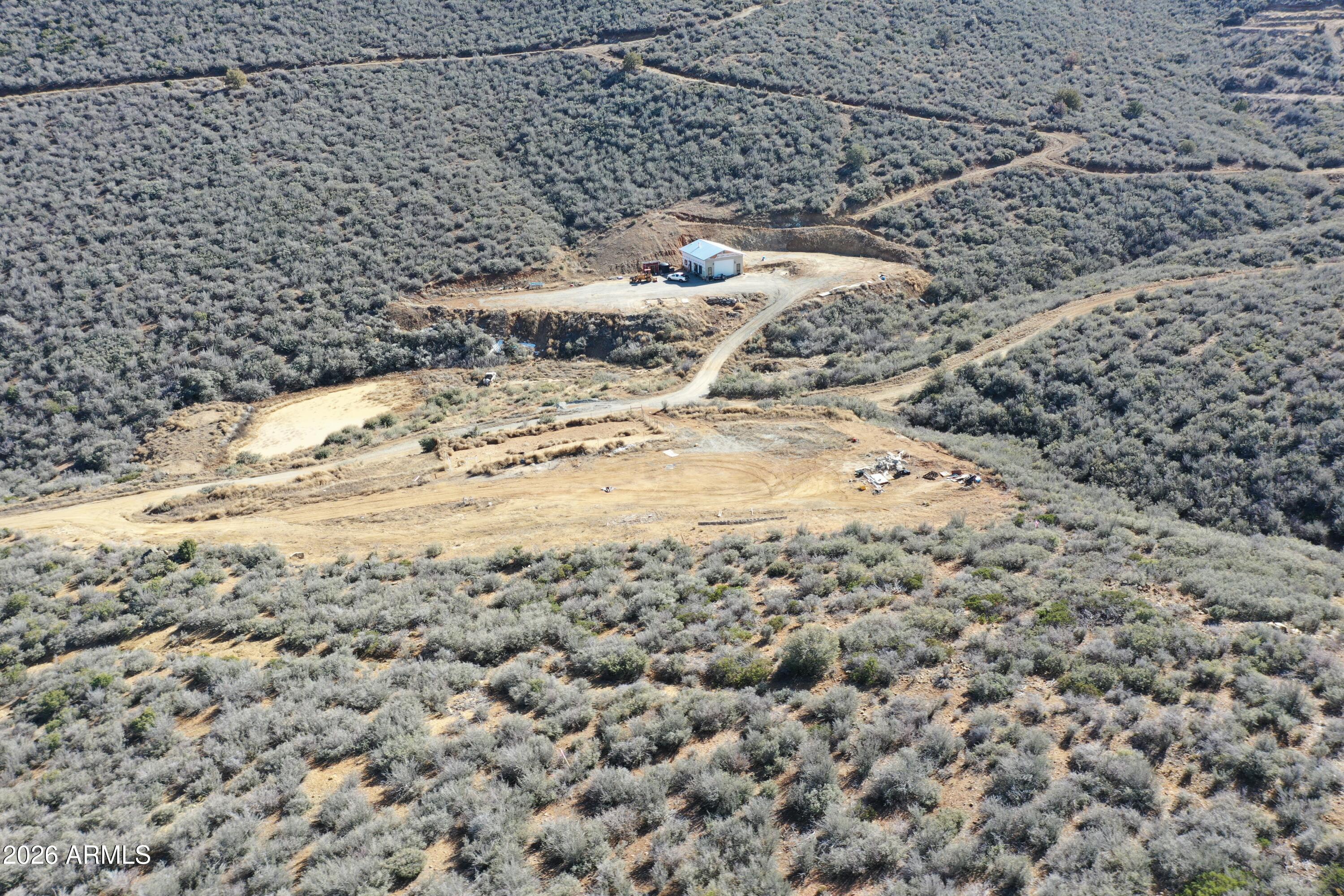 20 Miners Pick Road, Unit 20 Mayer, AZ 86333 - Photo 35 of 64 a view of a backyard of the house