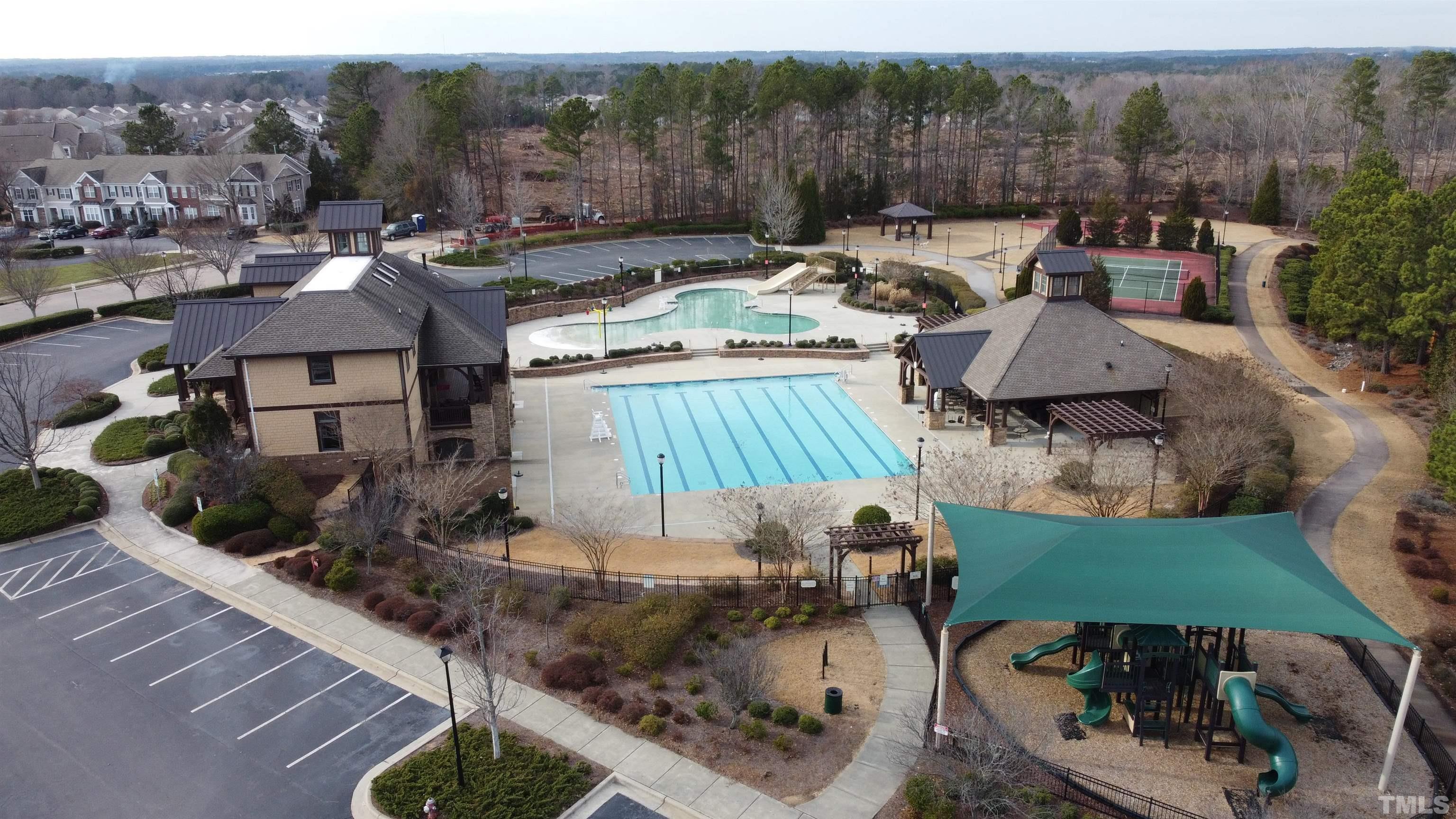 2962 Casona Way Raleigh, NC 27616 - Photo 40 of 40 an aerial view of a house with outdoor space