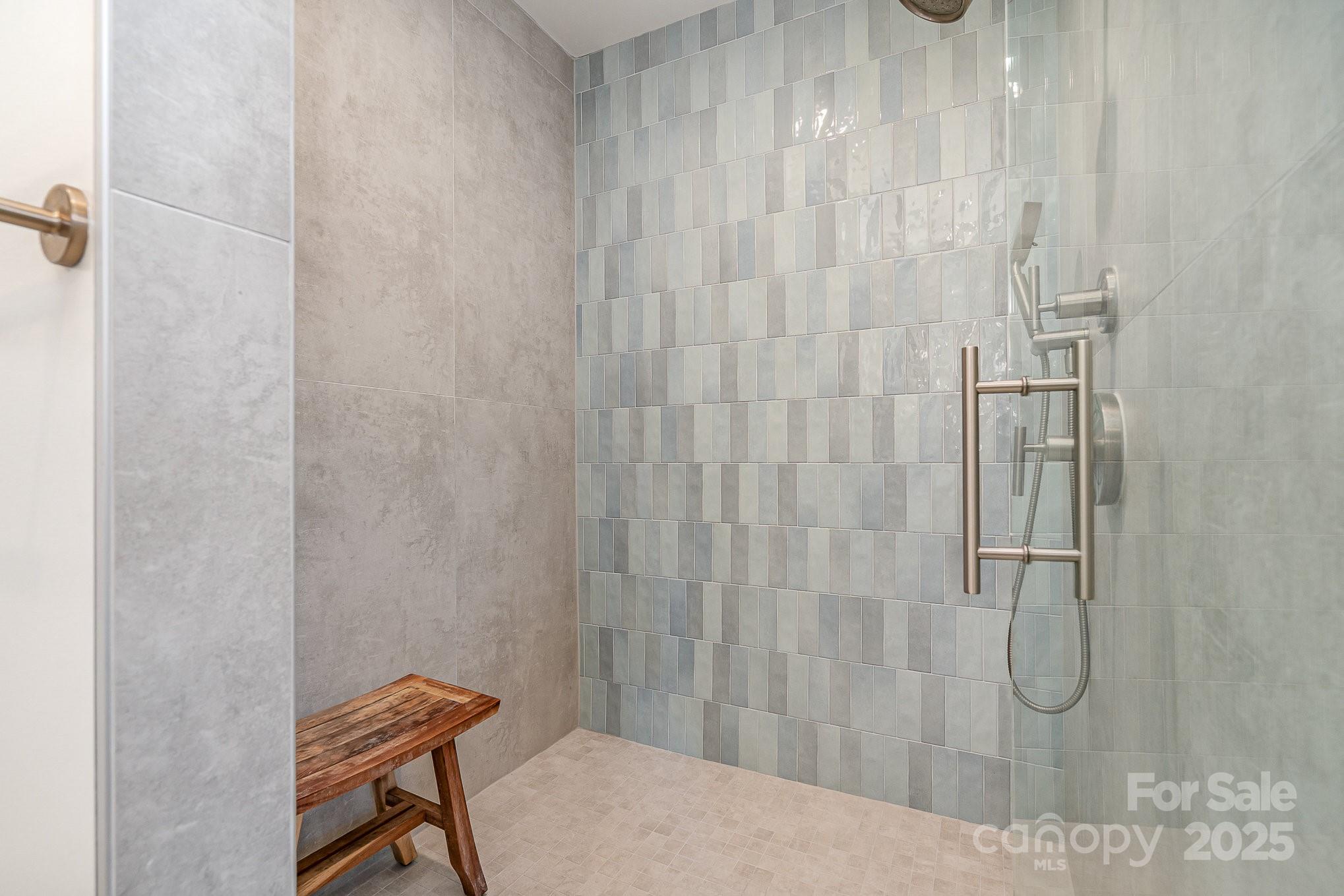 4833 Addison Drive Charlotte, NC 28211 - Photo 14 of 47 a bathroom with a shower