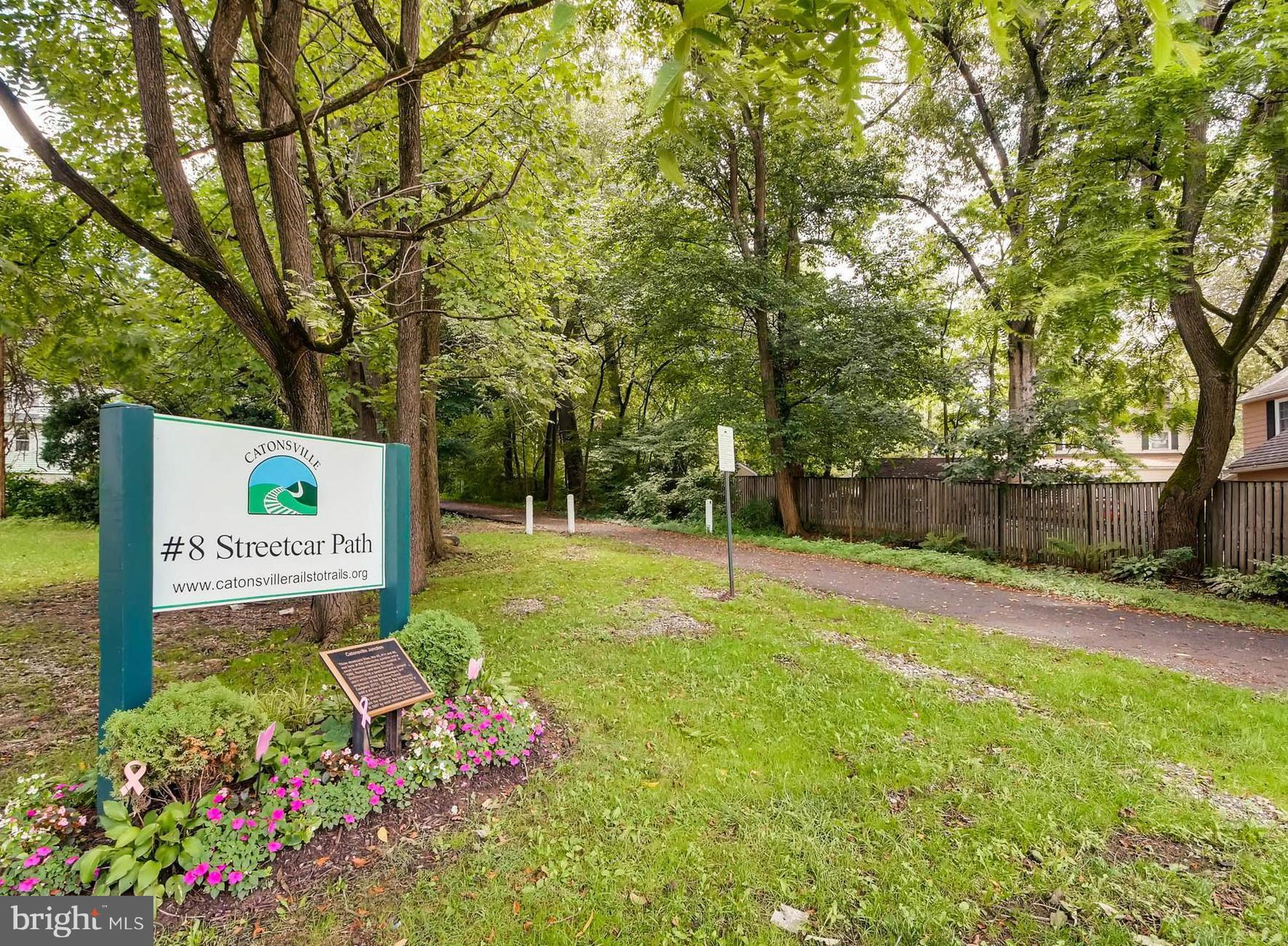 16 Overhill Road Baltimore, MD 21228 - Photo 29 of 30 Access to Trolley Trail across the street