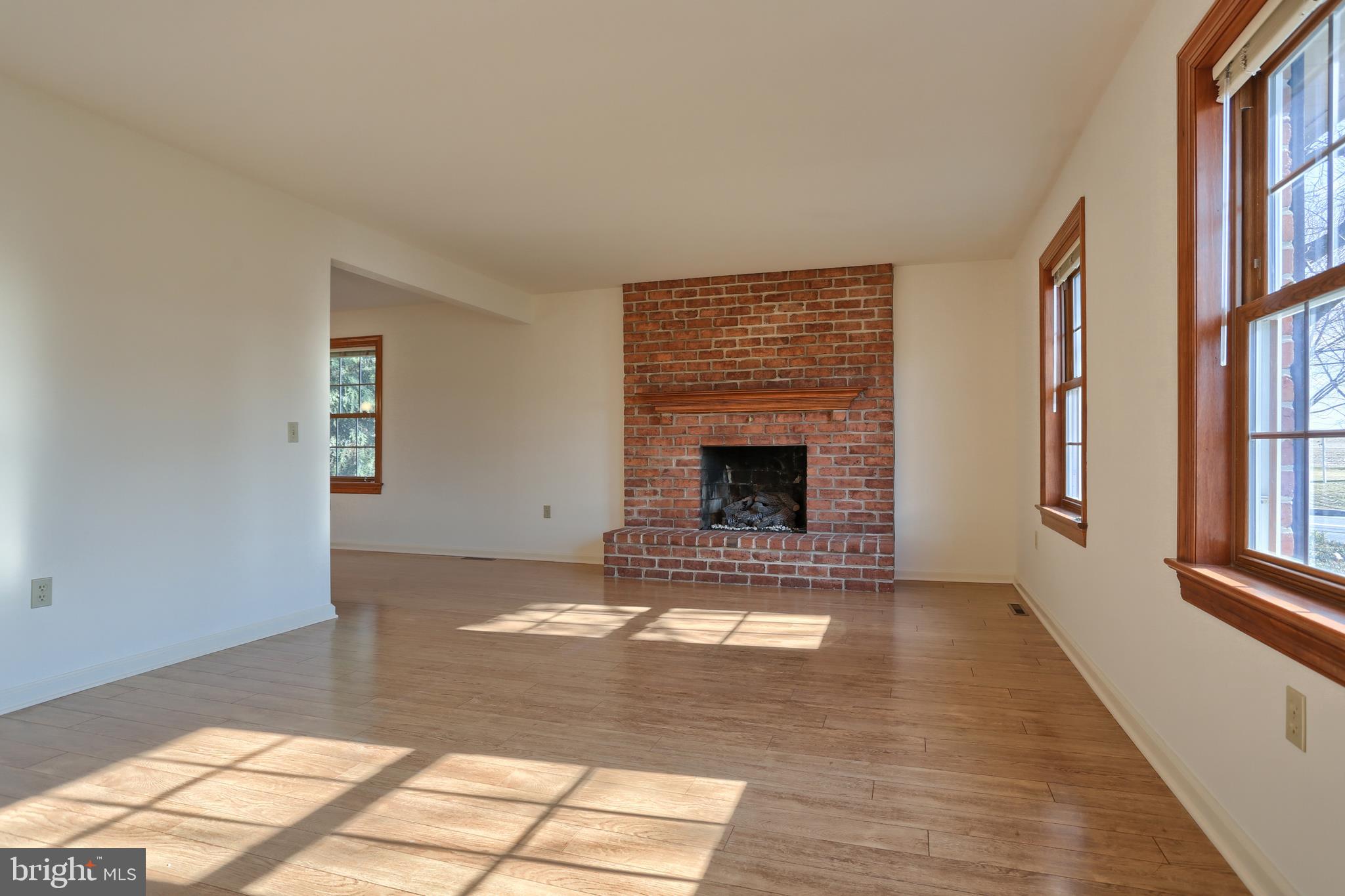 35 Mine Road Lebanon, PA 17042 - Photo 4 of 37 Living Room with propane fireplace, wood flooring
