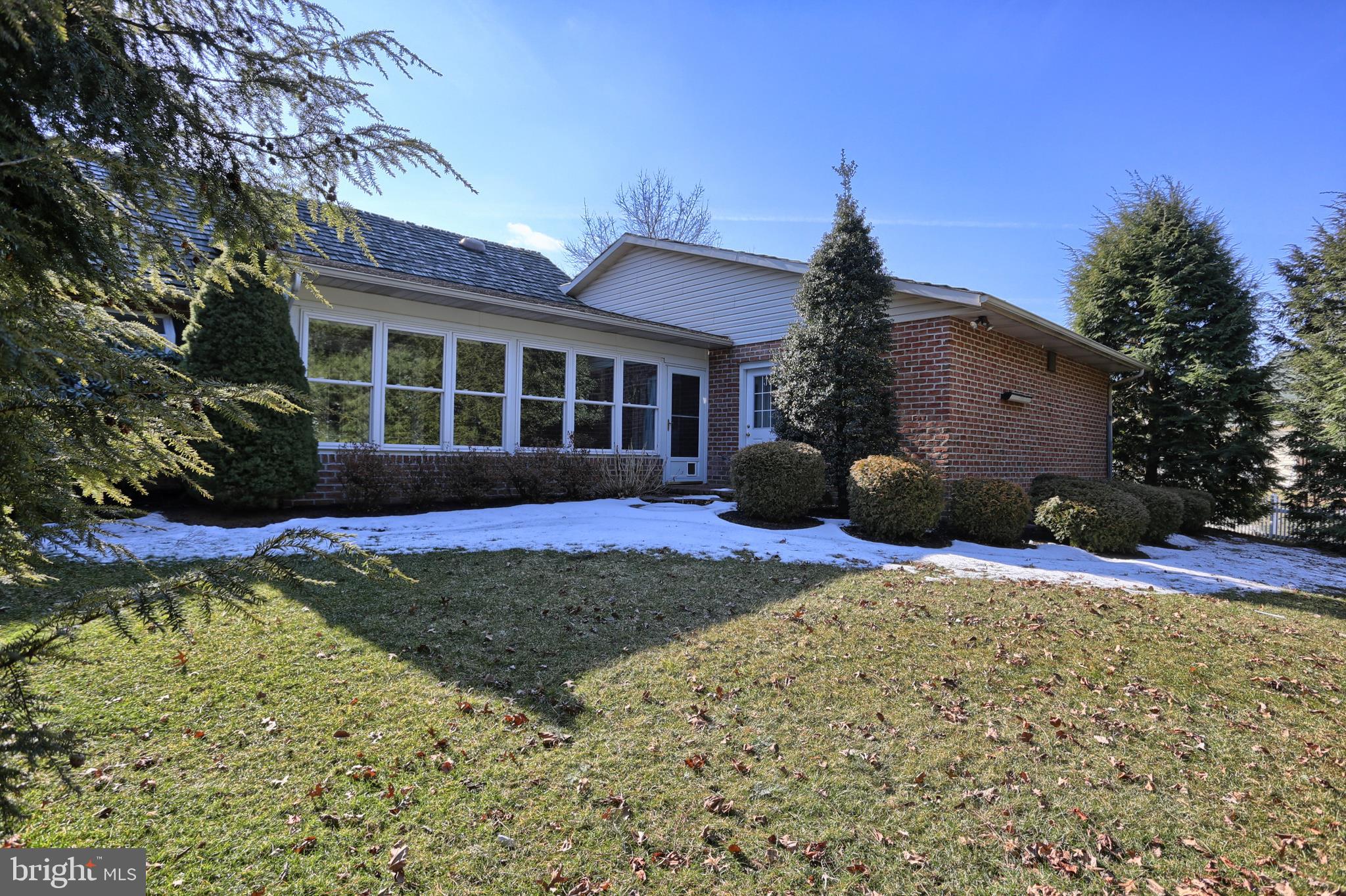 35 Mine Road Lebanon, PA 17042 - Photo 35 of 37 Rear Elevation, sunroom