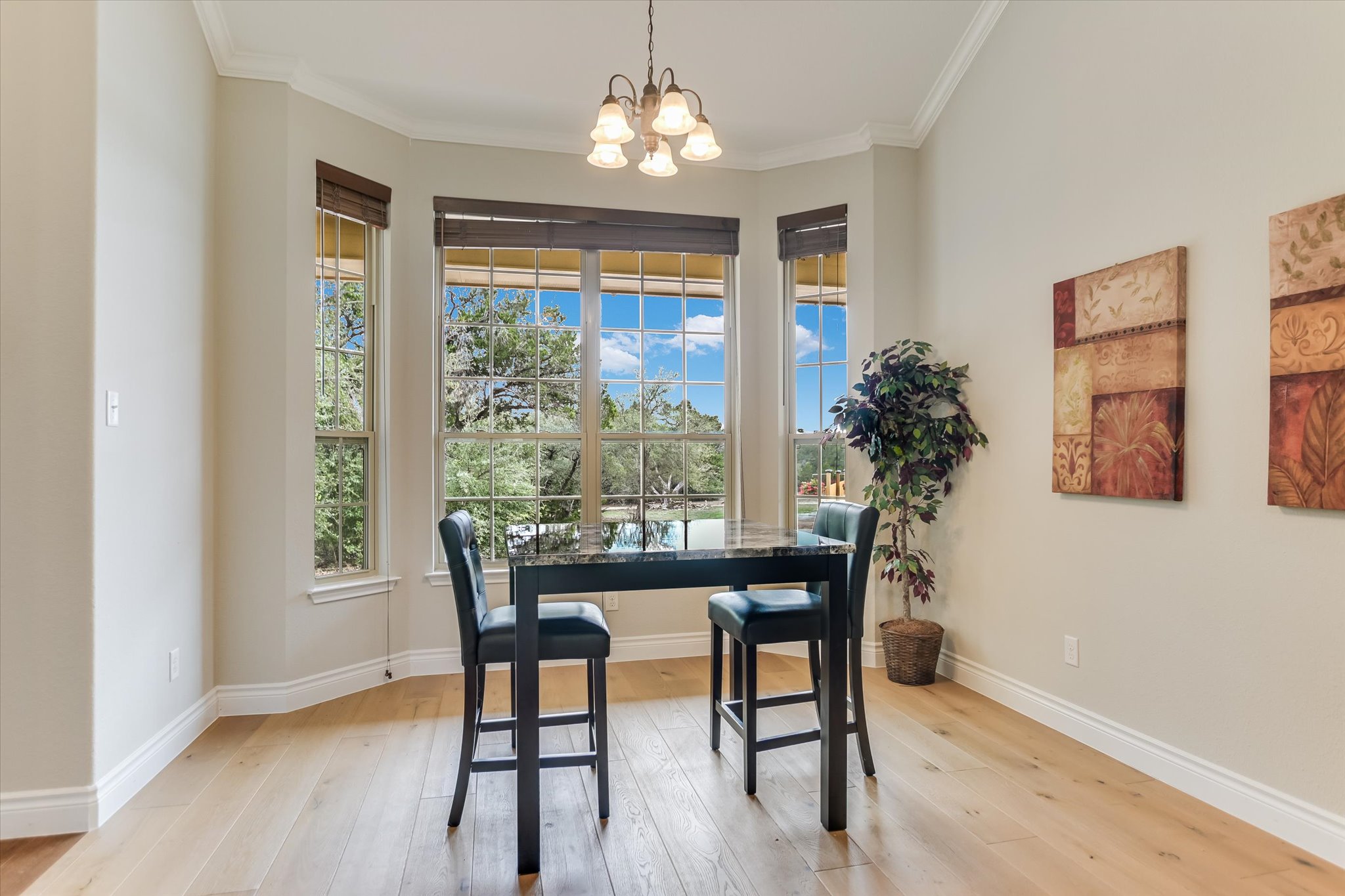 300 Round Rock Road Wimberley, TX 78676 - Photo 3 of 23 Dinning with large bay window