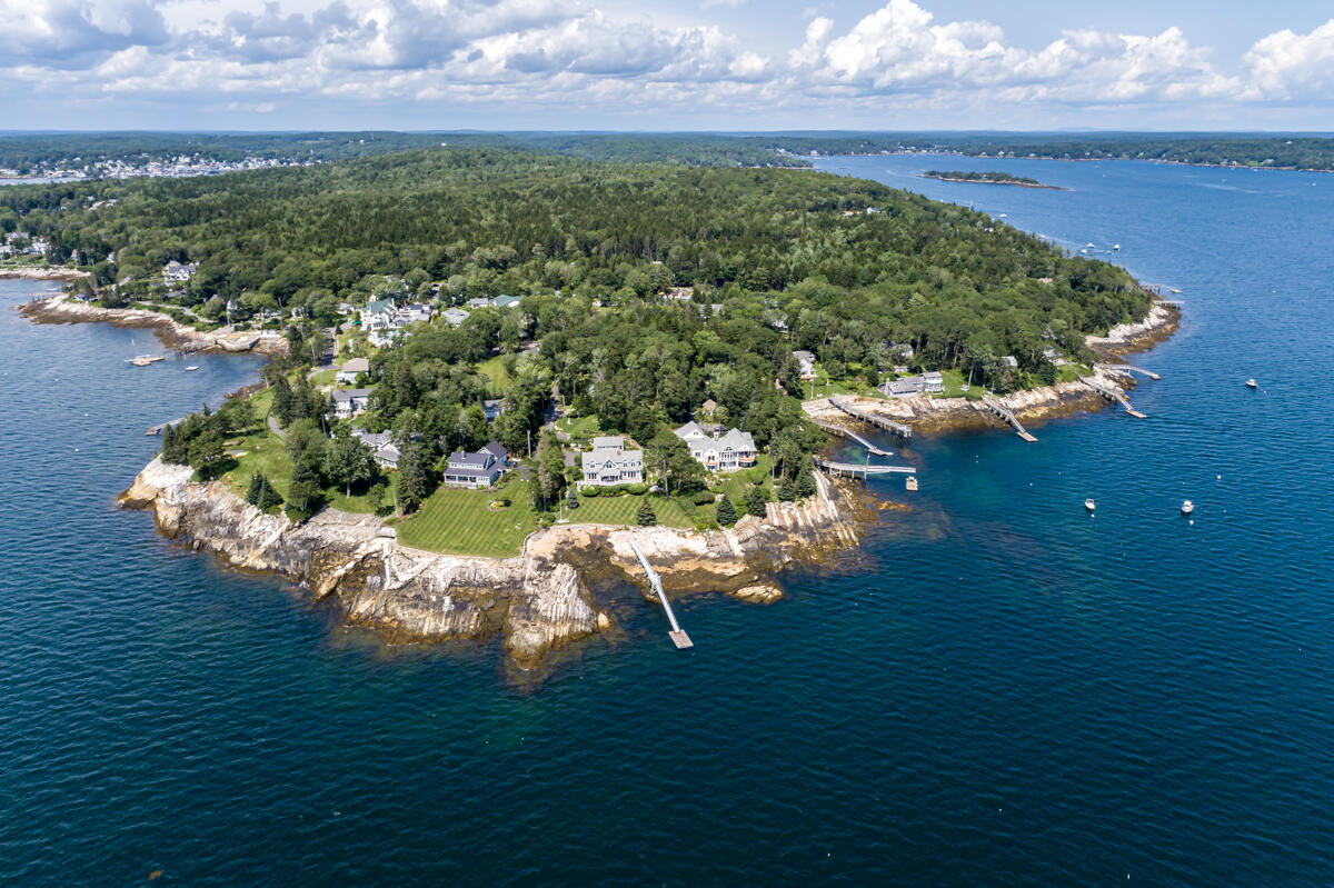 20 Linekin Road, Unit 9B Boothbay Harbor, ME 04538 - Photo 58 of 58 48-Aerial view (3 of 5)