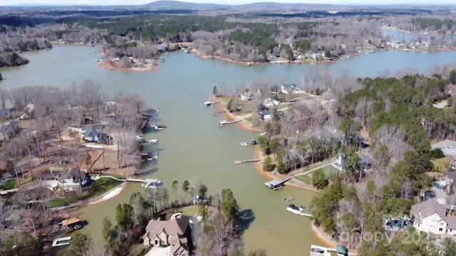 an aerial view of a city with lots of residential buildings