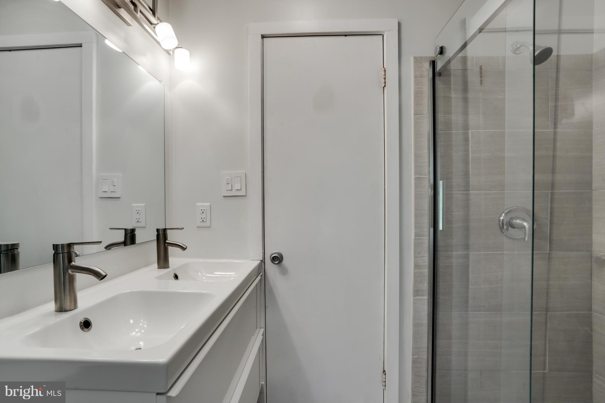 9235 Log Chain Road Columbia, MD 21045 - Photo 17 of 30 Remodeled master bath w/double sinks