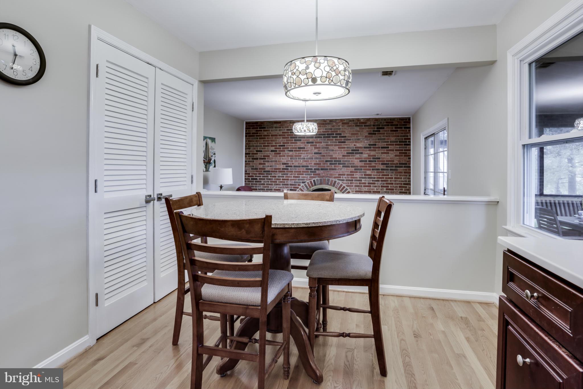 9235 Log Chain Road Columbia, MD 21045 - Photo 9 of 30 Table space in the kitchen