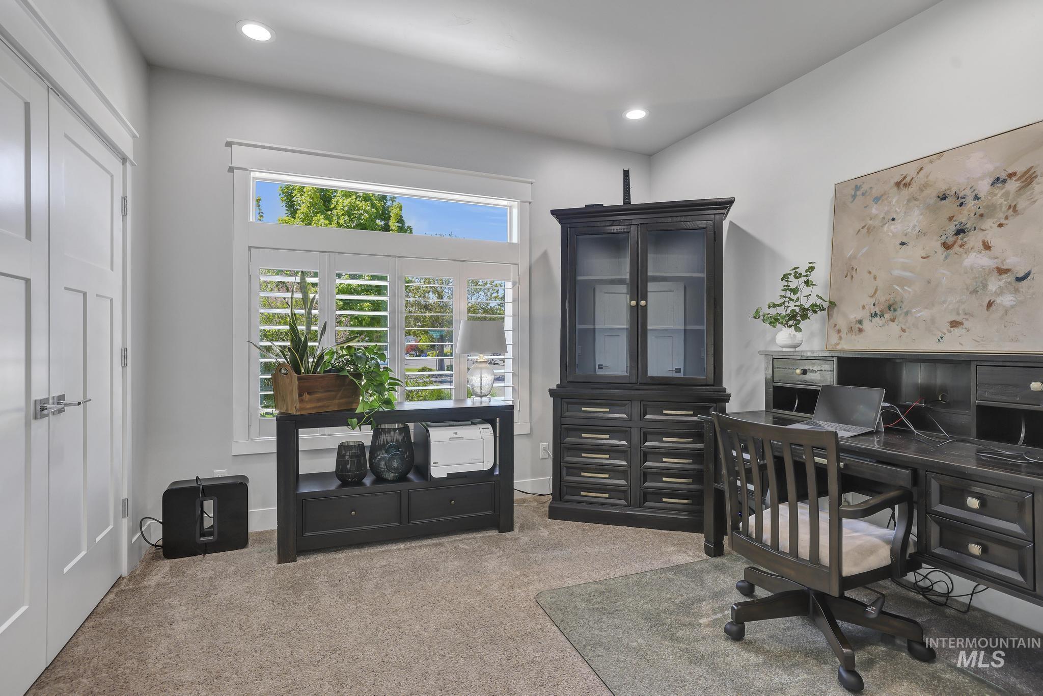 1937 Tamarack Loop Twin Falls, ID 83301 - Photo 23 of 50 Recessed lighting illuminates this room featuring light gray walls, plush carpeting, and white trim