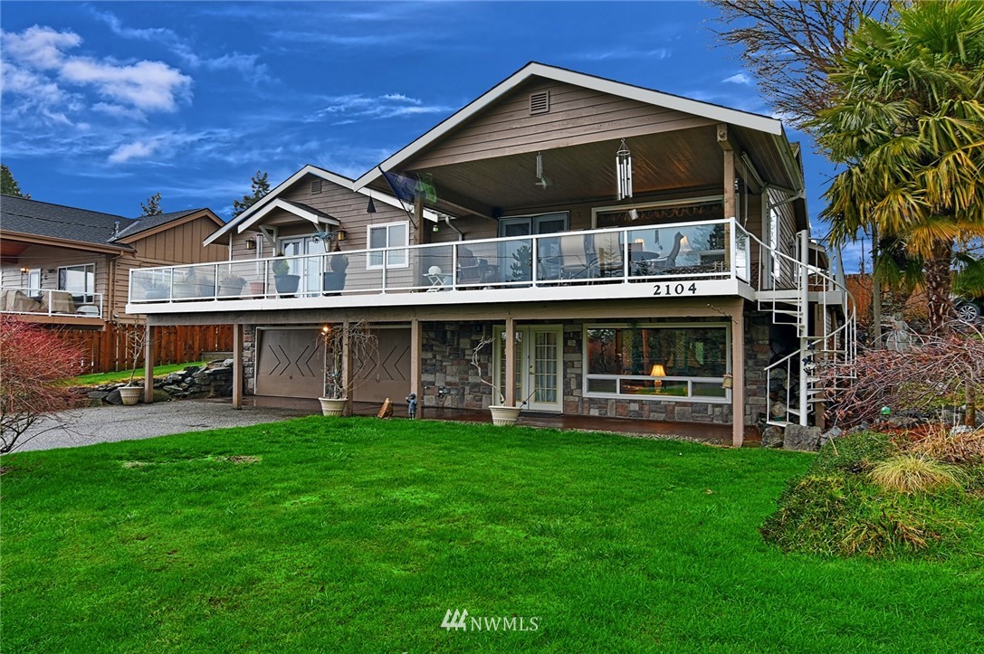 2104 Cedar Road Lake Stevens, WA 98258 - Photo 2 of 19 a front view of a house with a yard