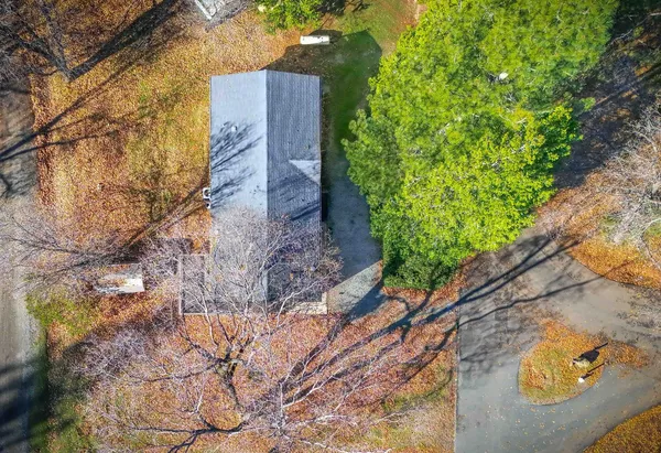 a backyard of a house