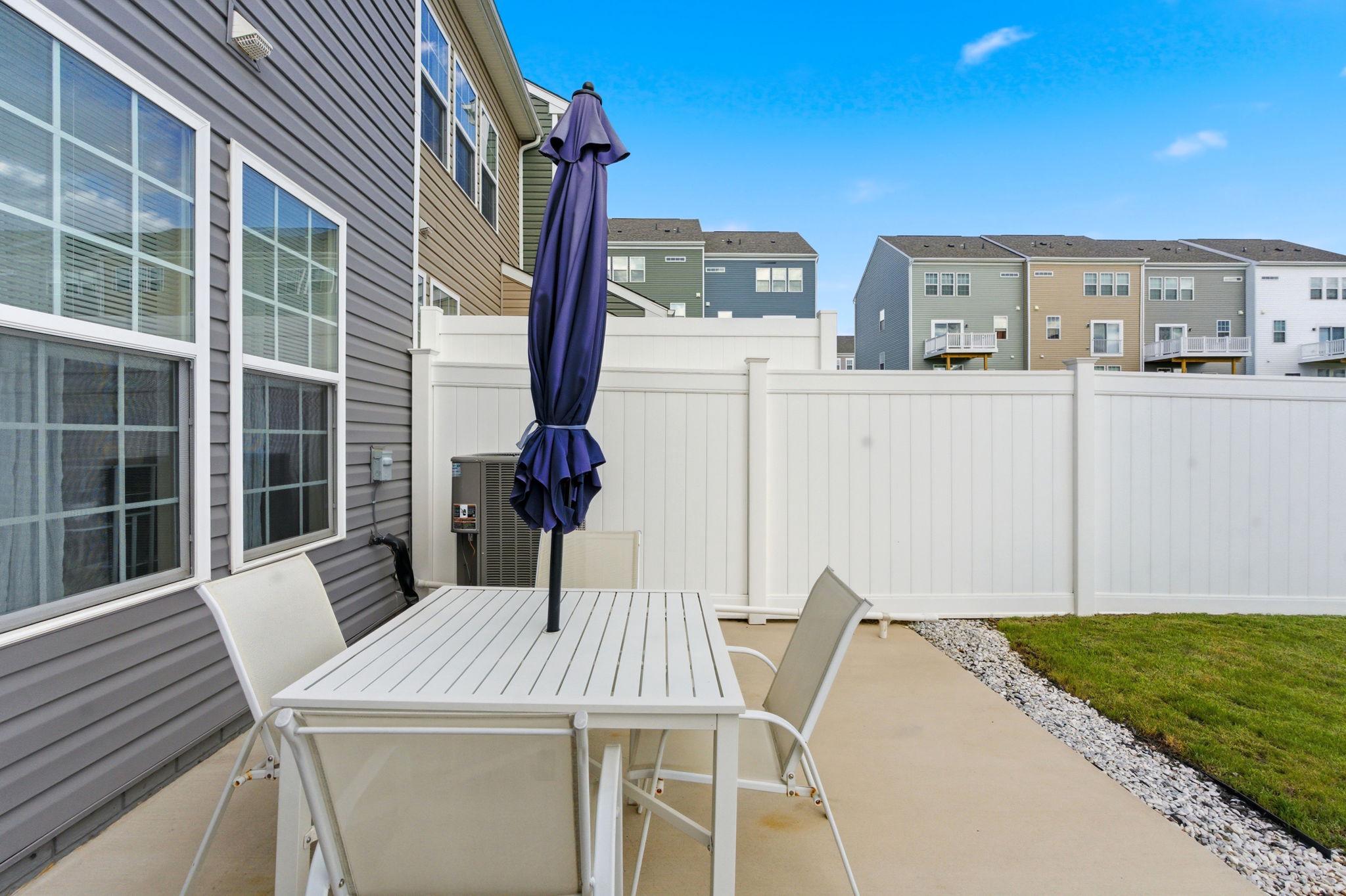36 Tuxford Road Falling Waters, WV 25419 - Photo 25 of 33 Rear patio.