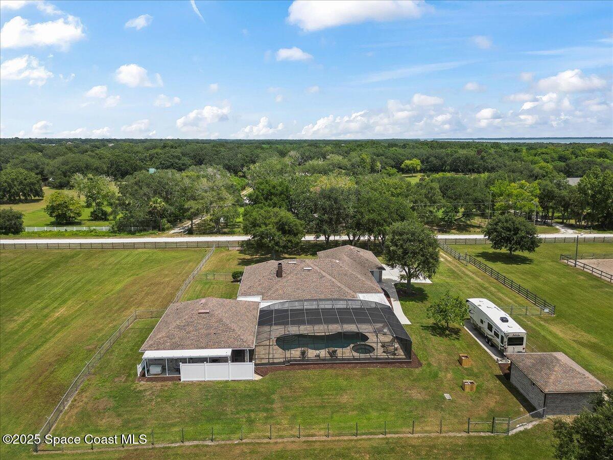 3125 Davis Road Mims, FL 32754 - Photo 4 of 46 a view of a garden with an outdoor space