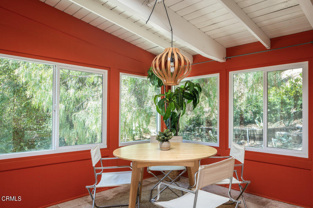 1453 Wicks Road Pasadena, CA 91103 - Photo 14 of 31 a view of a dining room with furniture window and outside view