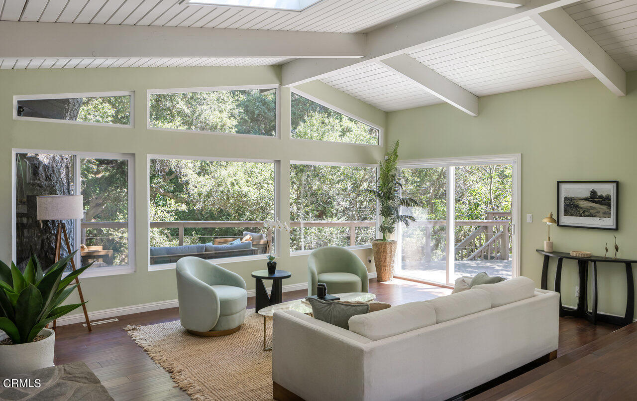 1453 Wicks Road Pasadena, CA 91103 - Photo 5 of 31 a living room with furniture and a large window