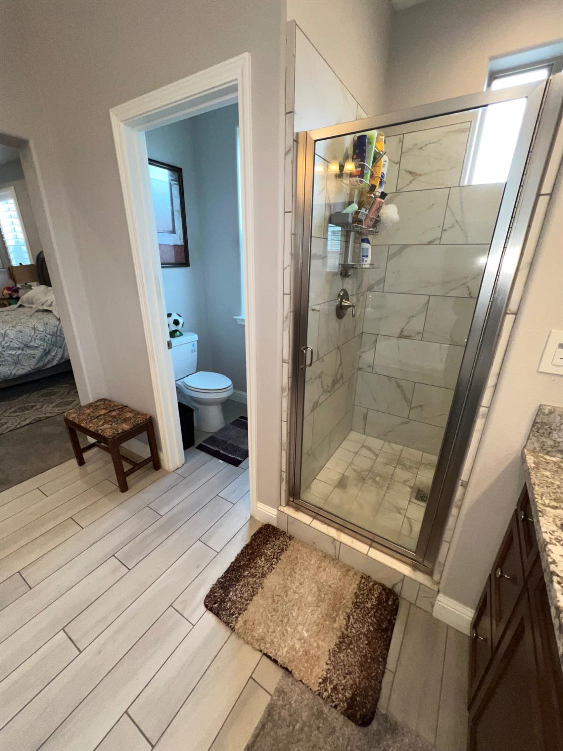 889 Coloma Place Madera, CA 93637 - Photo 39 of 61 a bathroom with a sink and a mirror