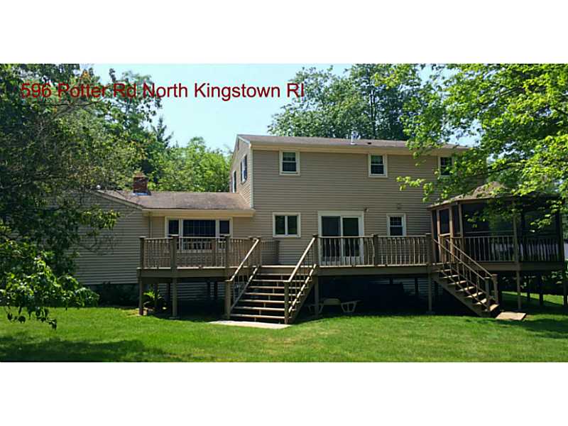 596 Potter Road North Kingstown, RI 02852 - Photo 17 of 22 Exterior Back.