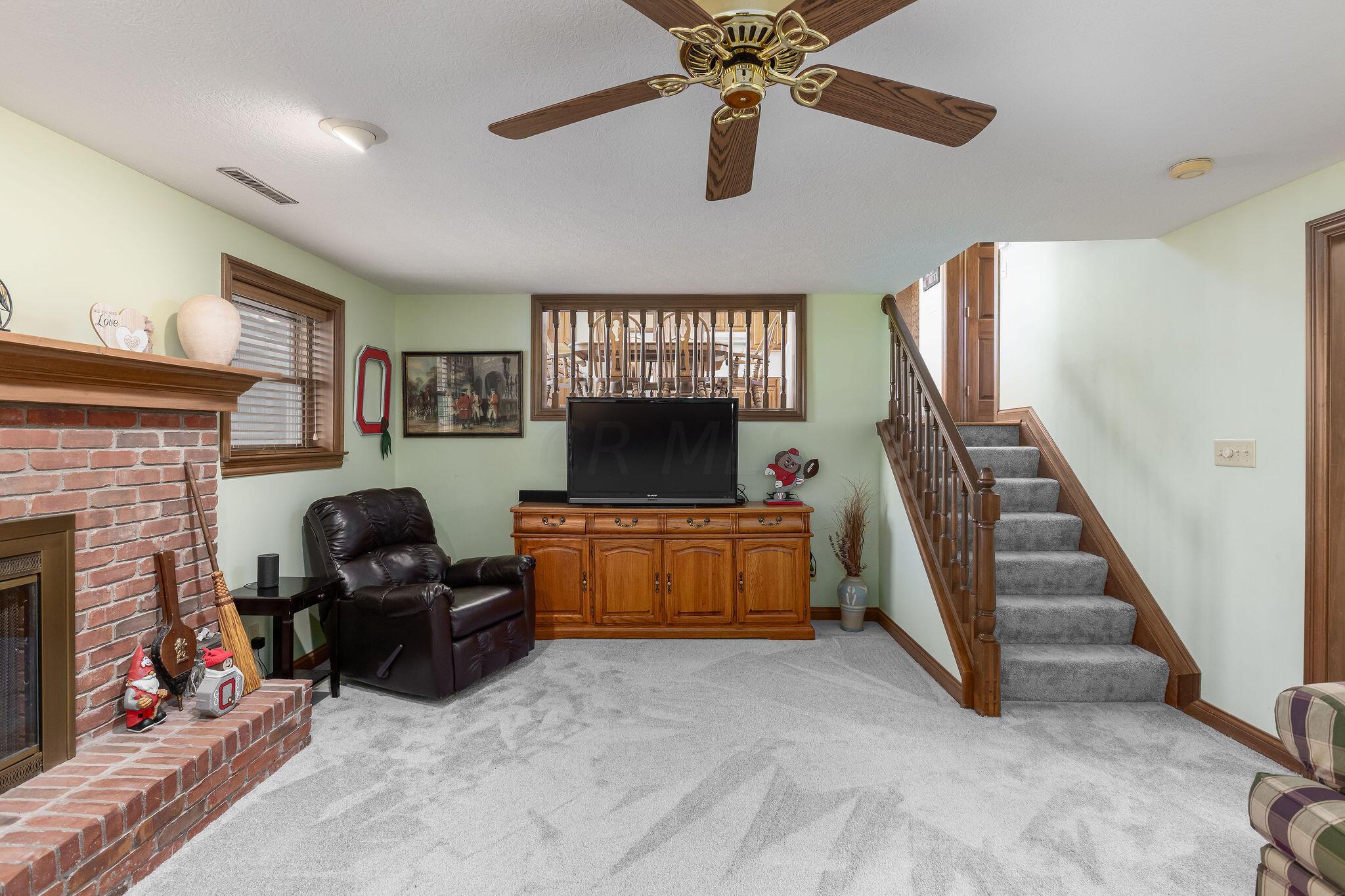 12745 Gorsuch Road Galena, OH 43021 - Photo 19 of 48 Wood Fireplace