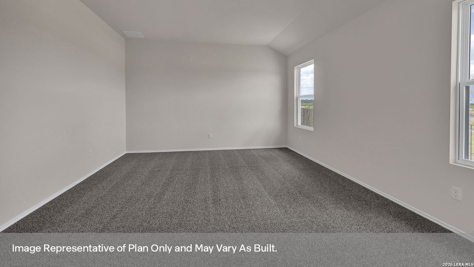 227 Hodges Street Maxwell, TX 78656 - Photo 24 of 38 an empty room with wooden floor and windows