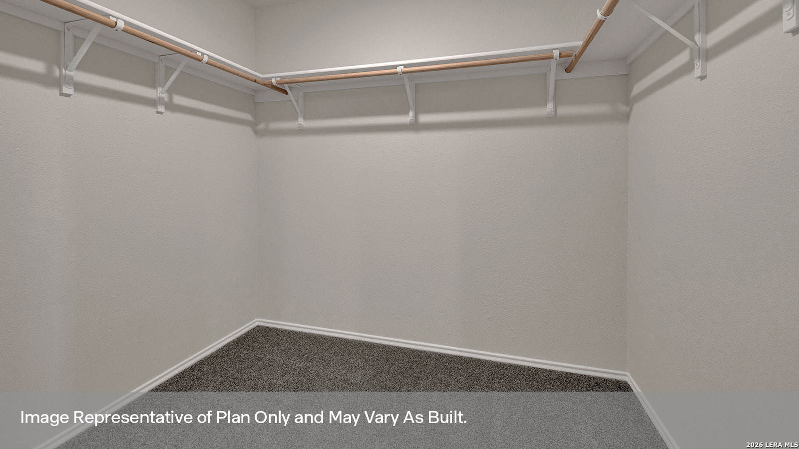 227 Hodges Street Maxwell, TX 78656 - Photo 29 of 38 a view of an empty walk in closet