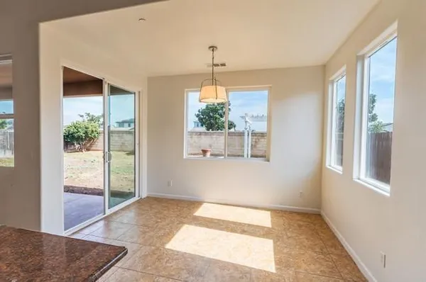 a very nice looking room with a large window