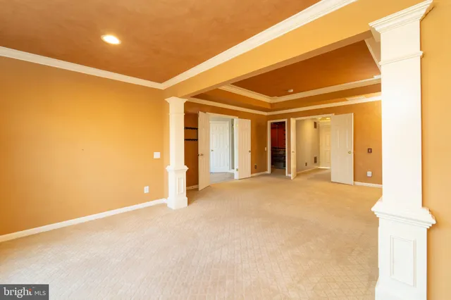 a view of empty room