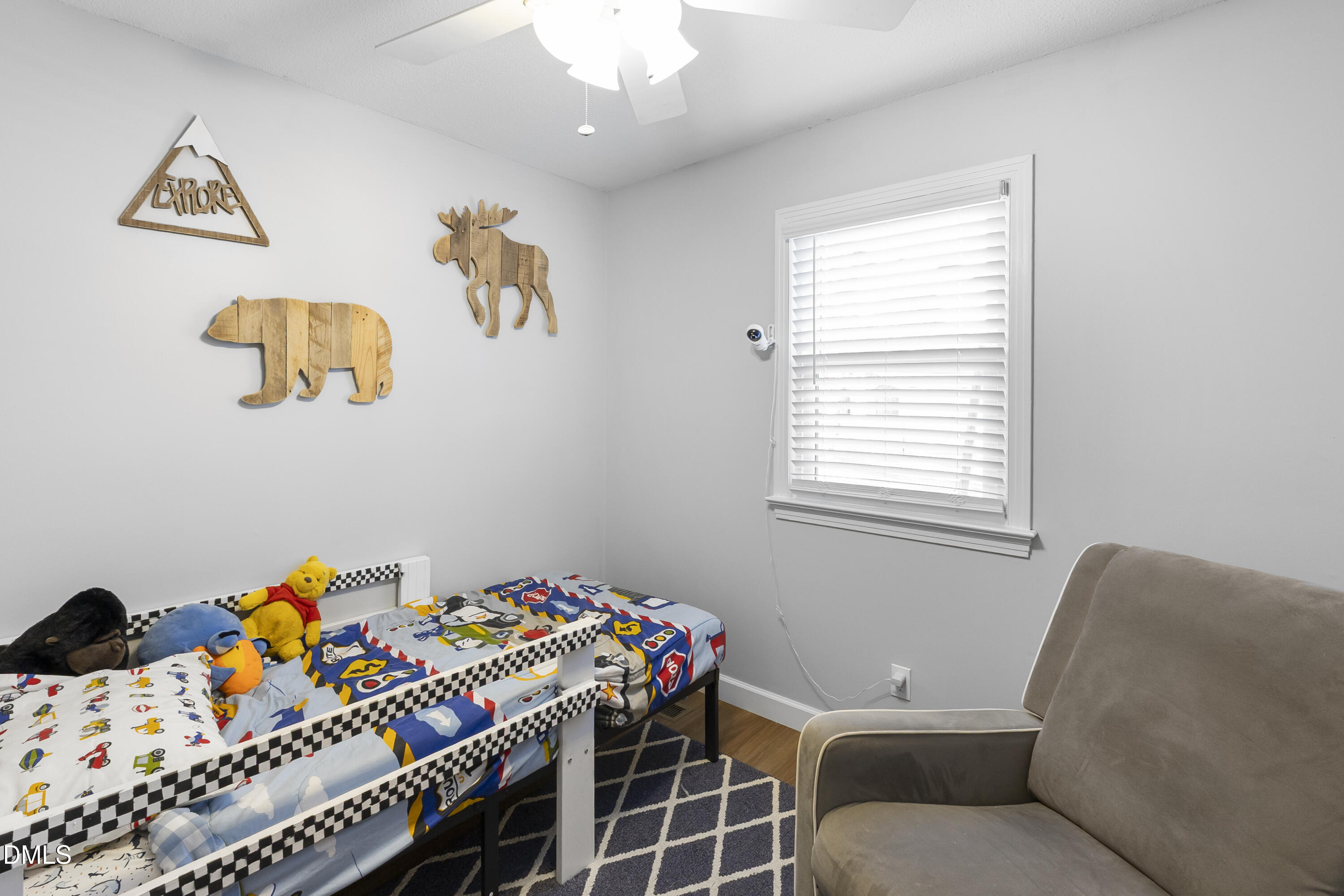 2636 Nicholson Road Cameron, NC 28326 - Photo 26 of 68 a bedroom with a bed and window