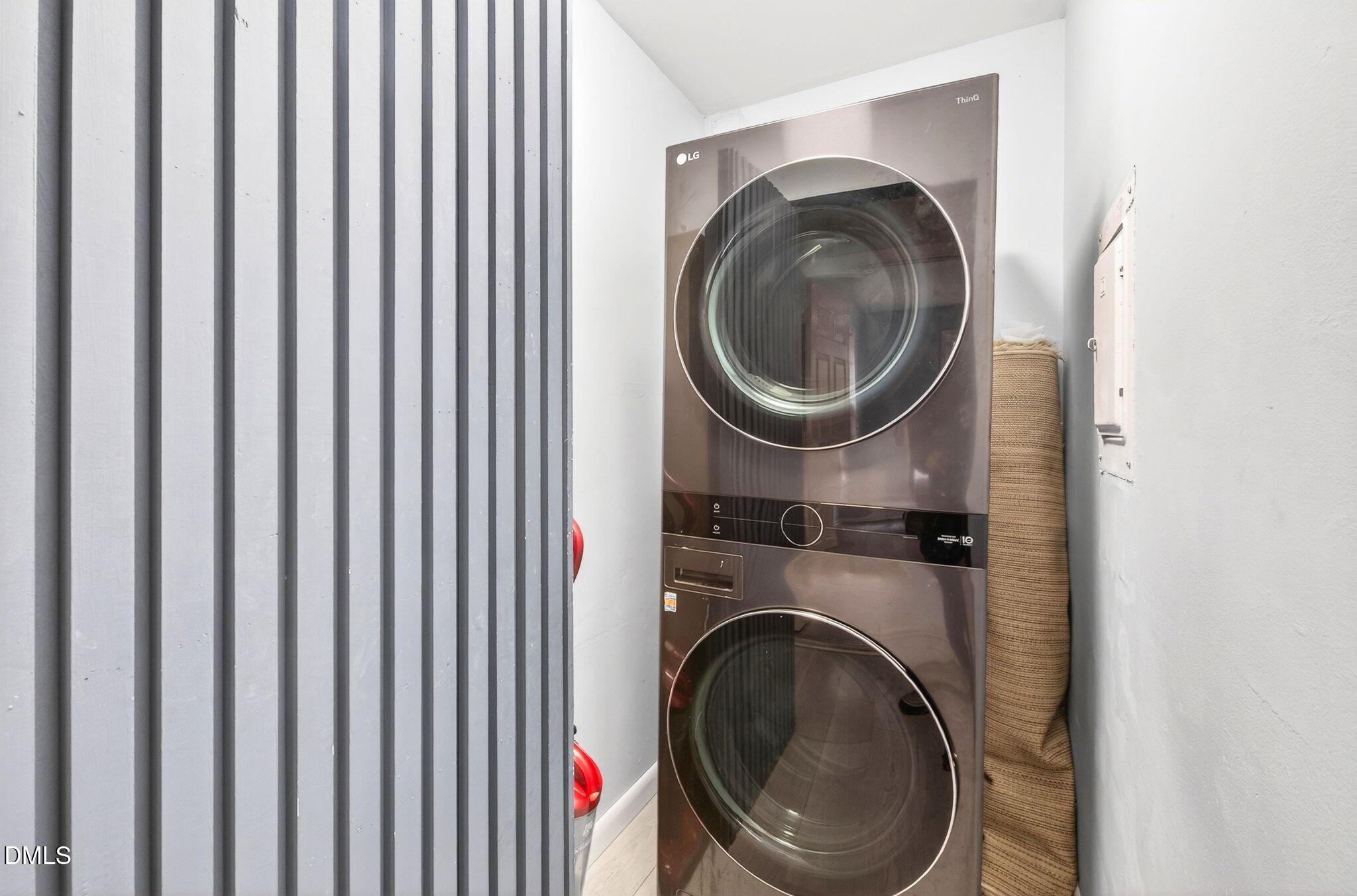 1809 Martin Luther King Jr Boulevard Raleigh, NC 27610 - Photo 11 of 26 a view of a hallway with washer and dryer