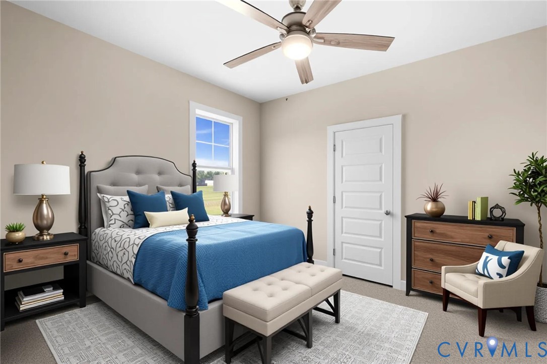 2664 South Constitution Route Dillwyn, VA 23936 - Photo 21 of 42 Staged Bedroom