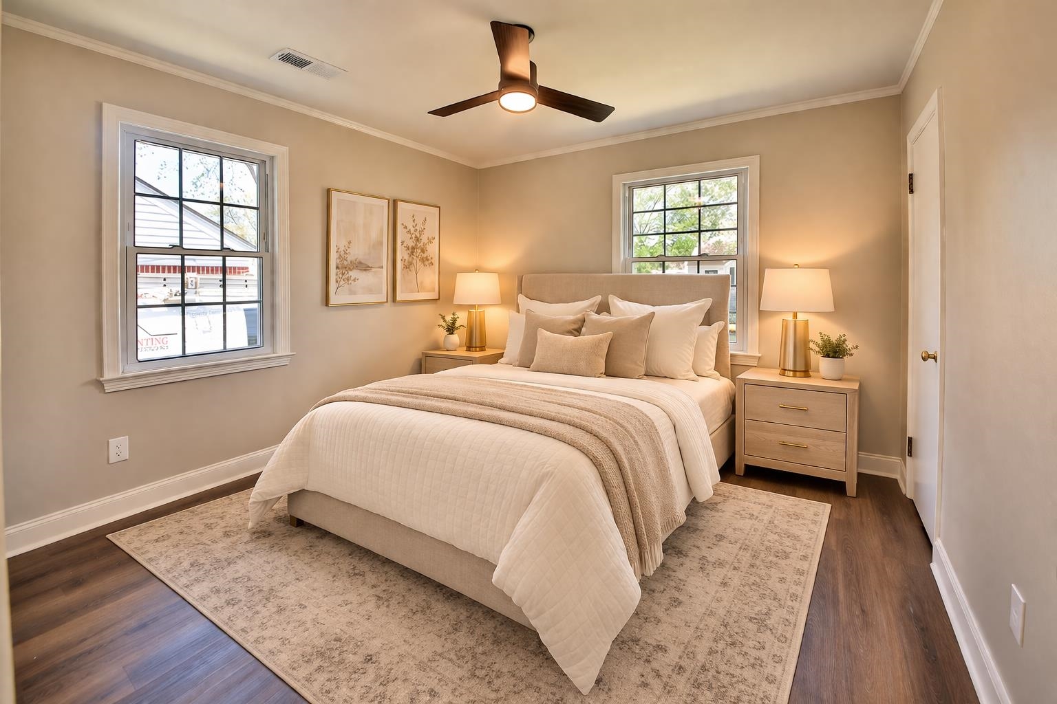 4869 Southern Road Memphis, TN 38117 - Photo 25 of 35 a bedroom with a bed lamp closet and window