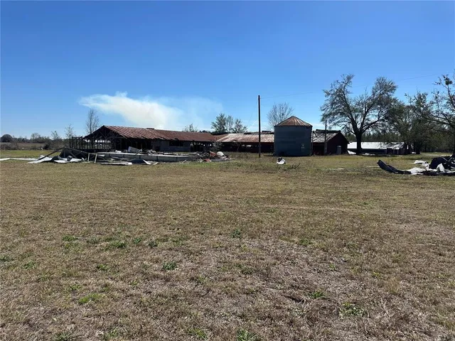 a view of a lake with houses