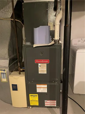 a view of water heater room