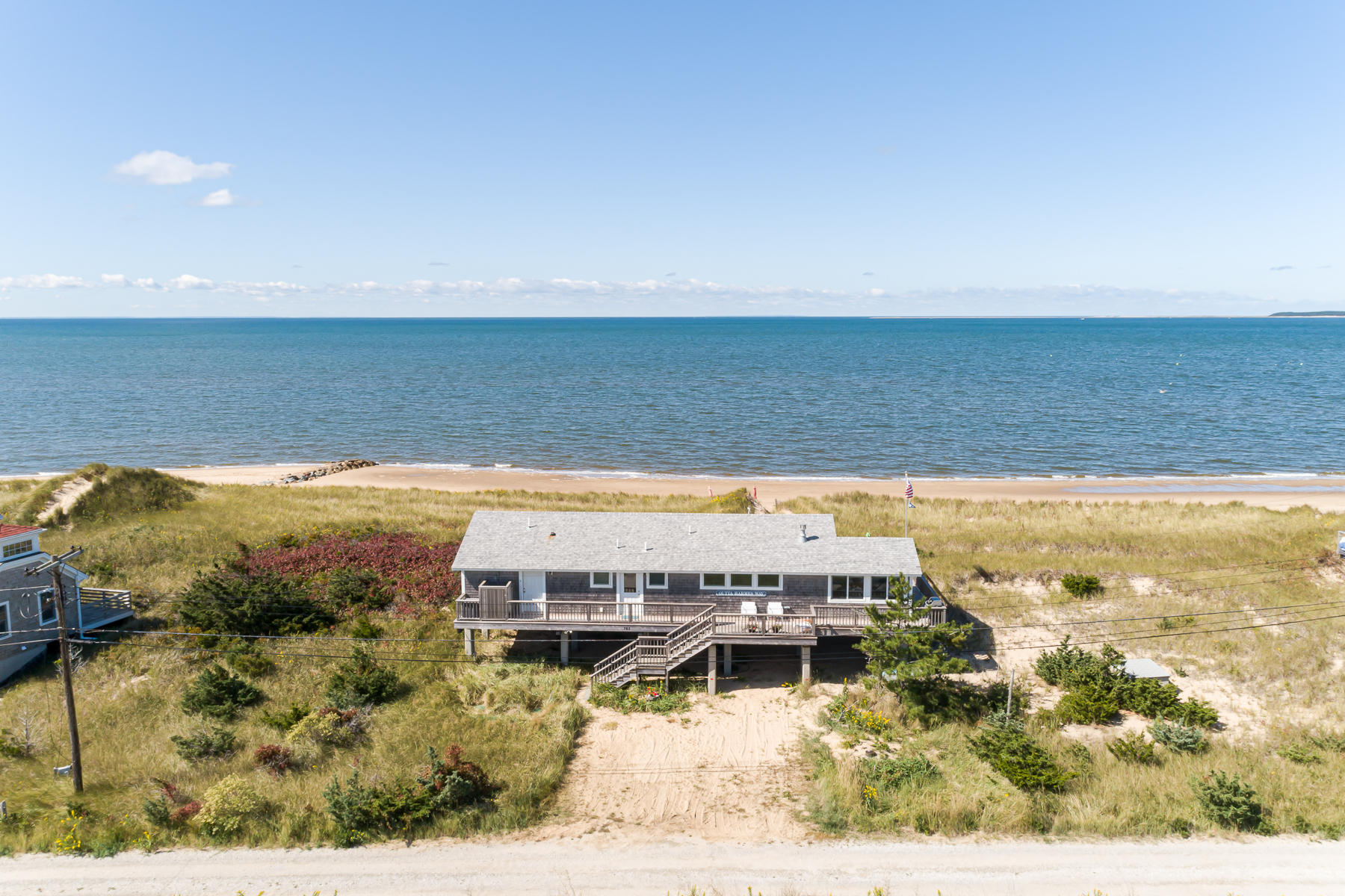 165 Harmes Way Eastham, MA 02642 - Photo 3 of 31 a view of a swimming pool and an ocean view