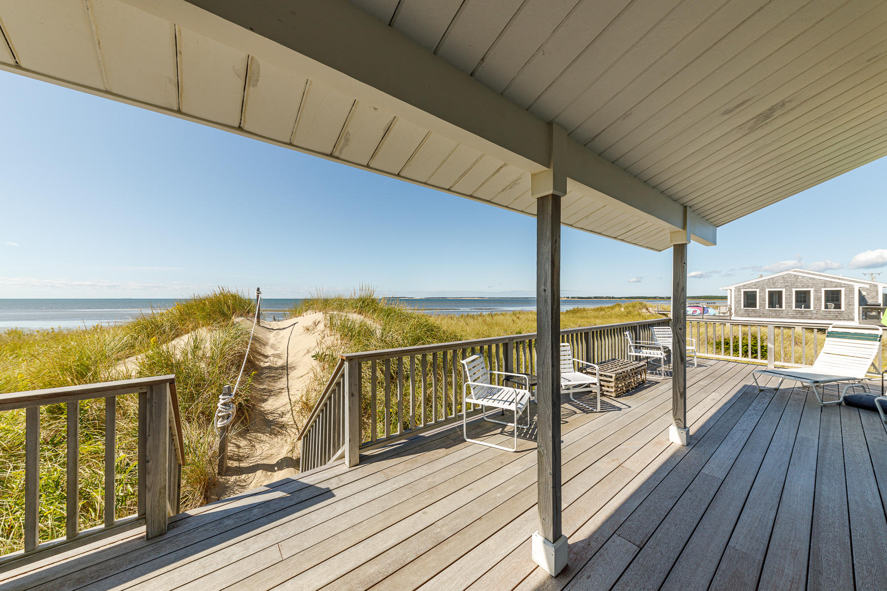 165 Harmes Way Eastham, MA 02642 - Photo 8 of 31 a view of balcony with workspace