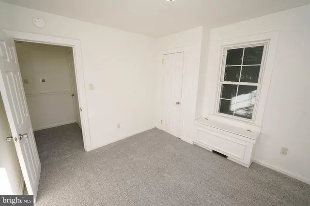 a view of empty room