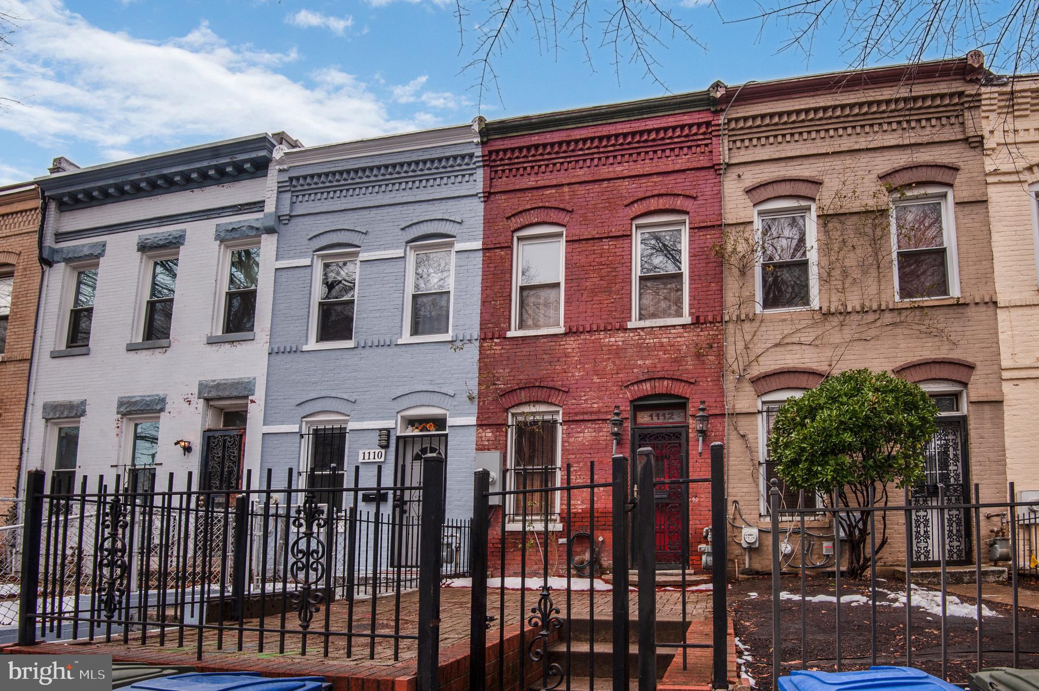 1112 3rd Street Northeast Washington, DC 20002 - Photo 1 of 16 a front view of a building with glass windows