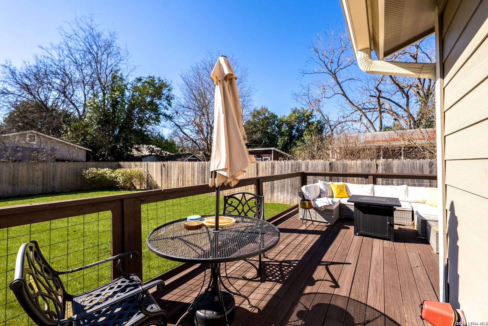 313 James Street Boerne, TX 78006 - Photo 21 of 27 a view of a chairs and table on the terrace