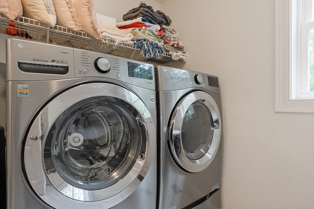 83 Russell Hill Road Brookline, NH 03033 - Photo 20 of 42 a utility room with dryer and washer