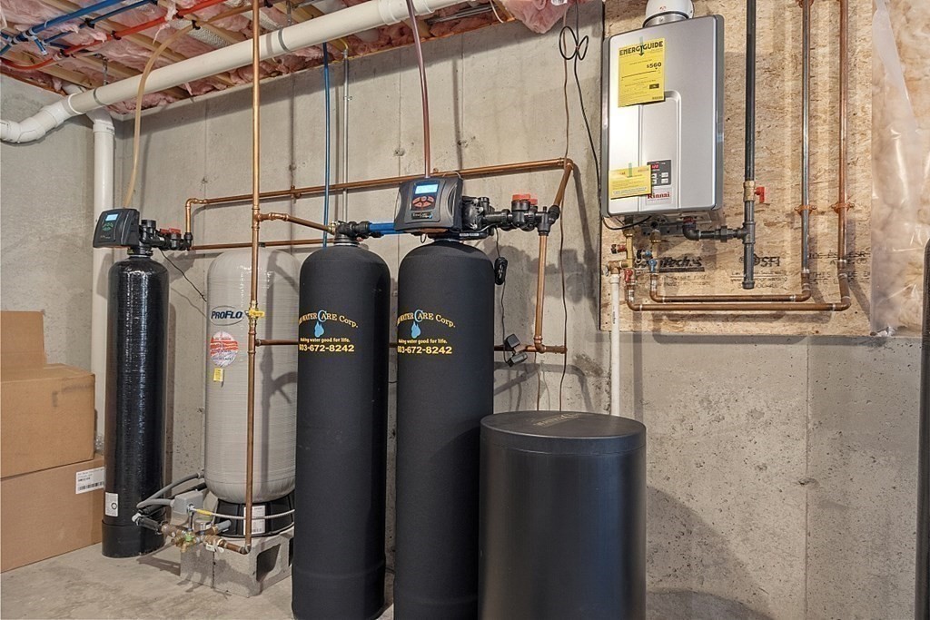 83 Russell Hill Road Brookline, NH 03033 - Photo 38 of 42 a close view of water heater room