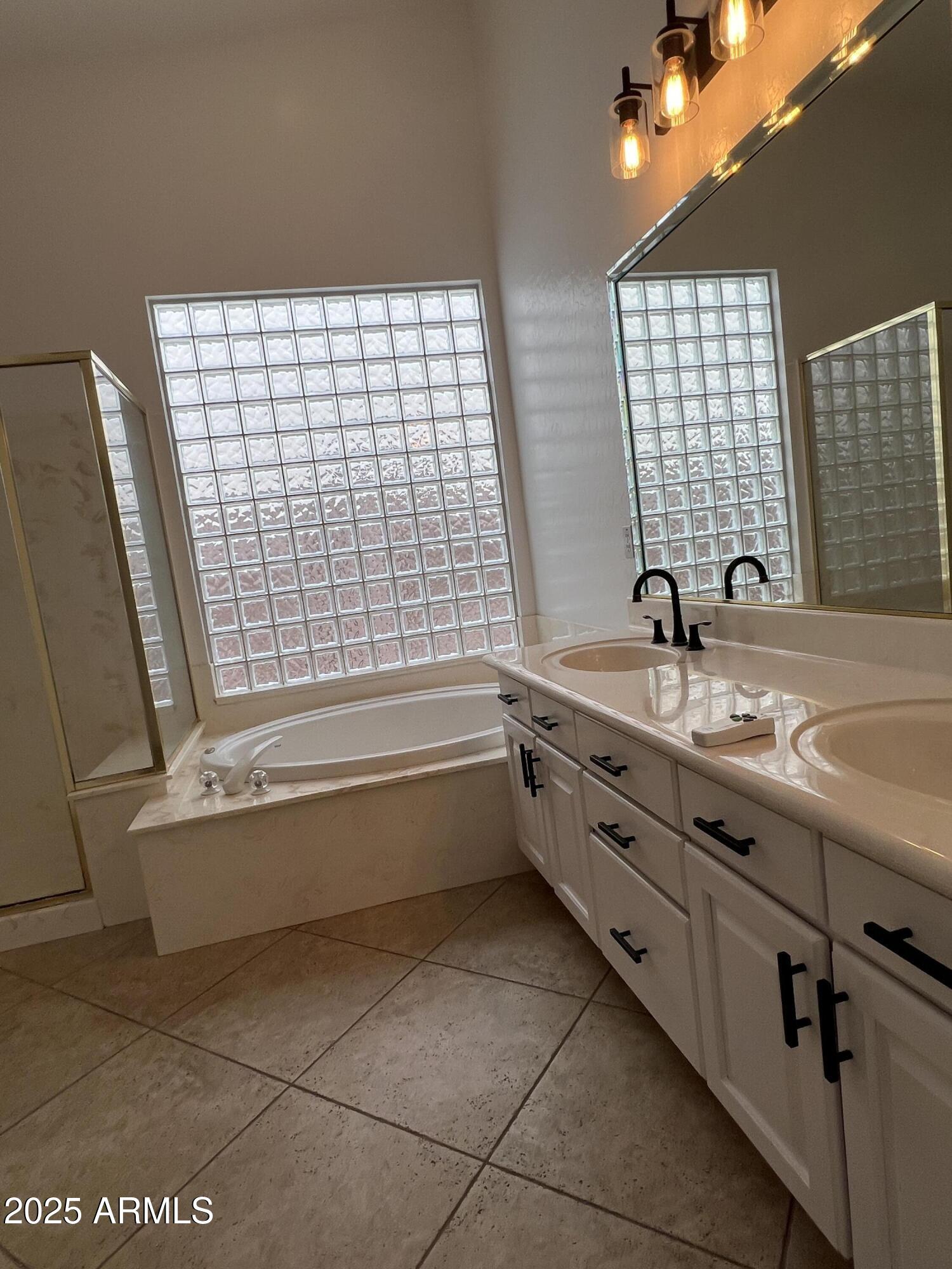 4484 East Redfield Court Gilbert, AZ 85234 - Photo 18 of 25 a bathroom with a bathtub and a sink