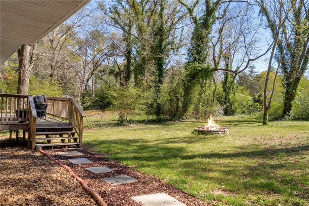 3351 Phillip Circle Decatur, GA 30032 - Photo 22 of 29 a view of a yard with swimming pool
