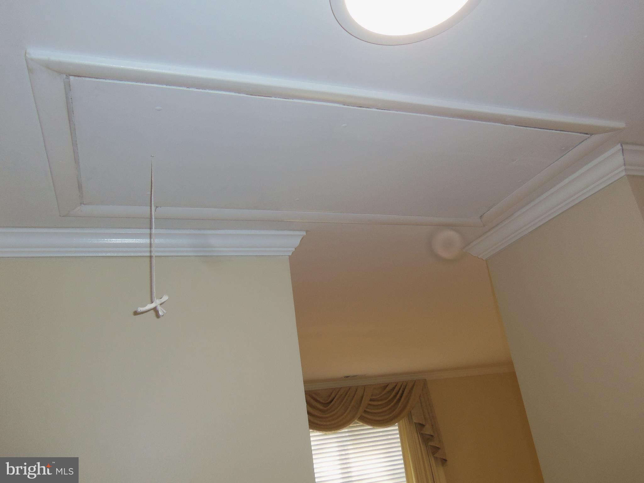 15217 Tottenham Terrace, Unit 27B Silver Spring, MD 20906 - Photo 18 of 46 Pull down attic stairs