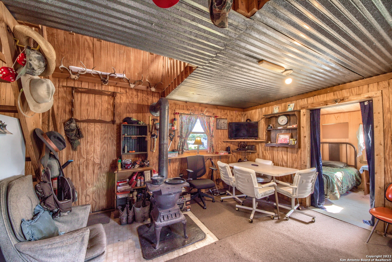 465 Watkins Road Mountain Home, TX 78058 - Photo 21 of 56 a view of a room with gym equipment