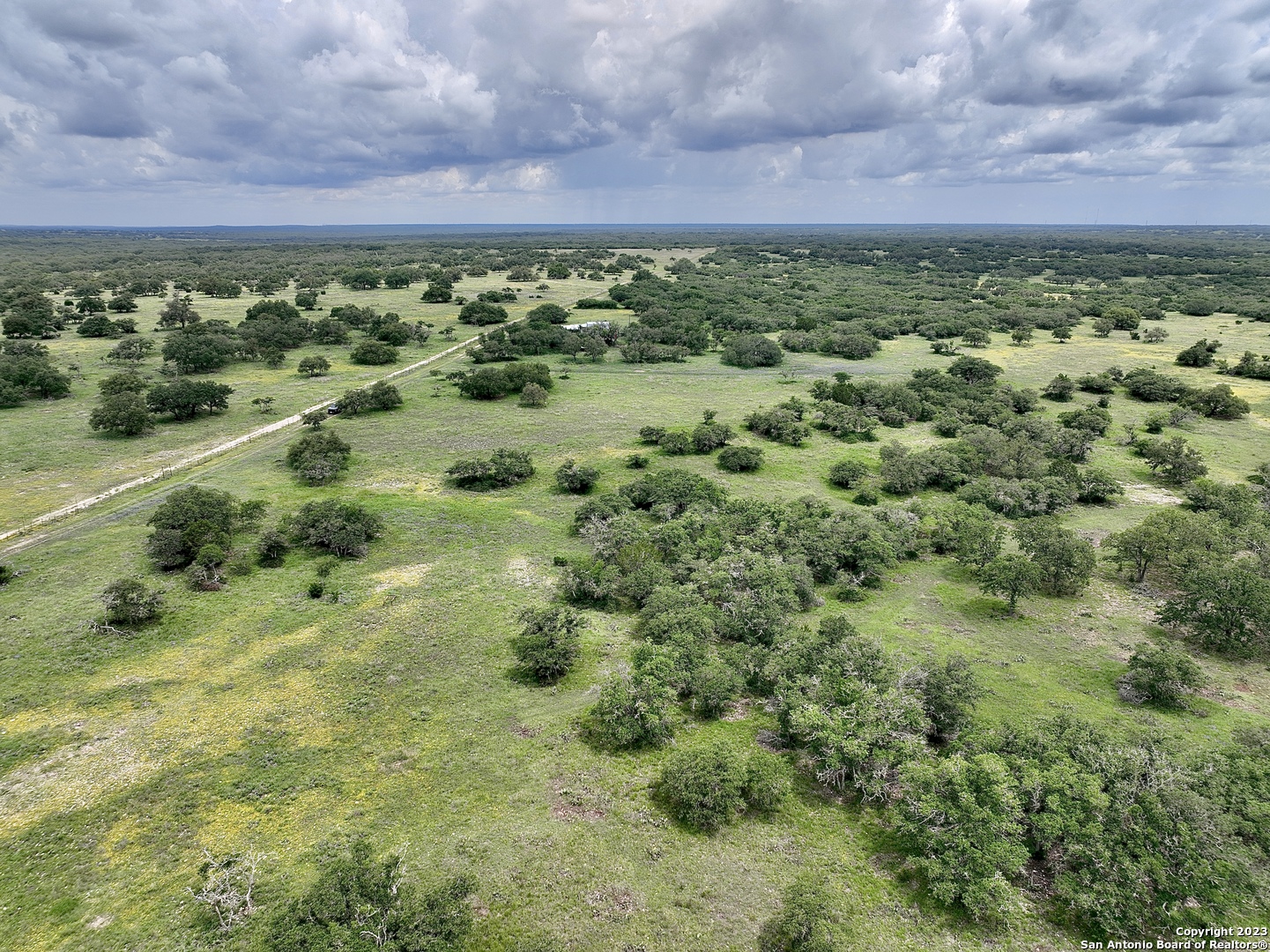 465 Watkins Road Mountain Home, TX 78058 - Photo 49 of 56 a view of a lush green field