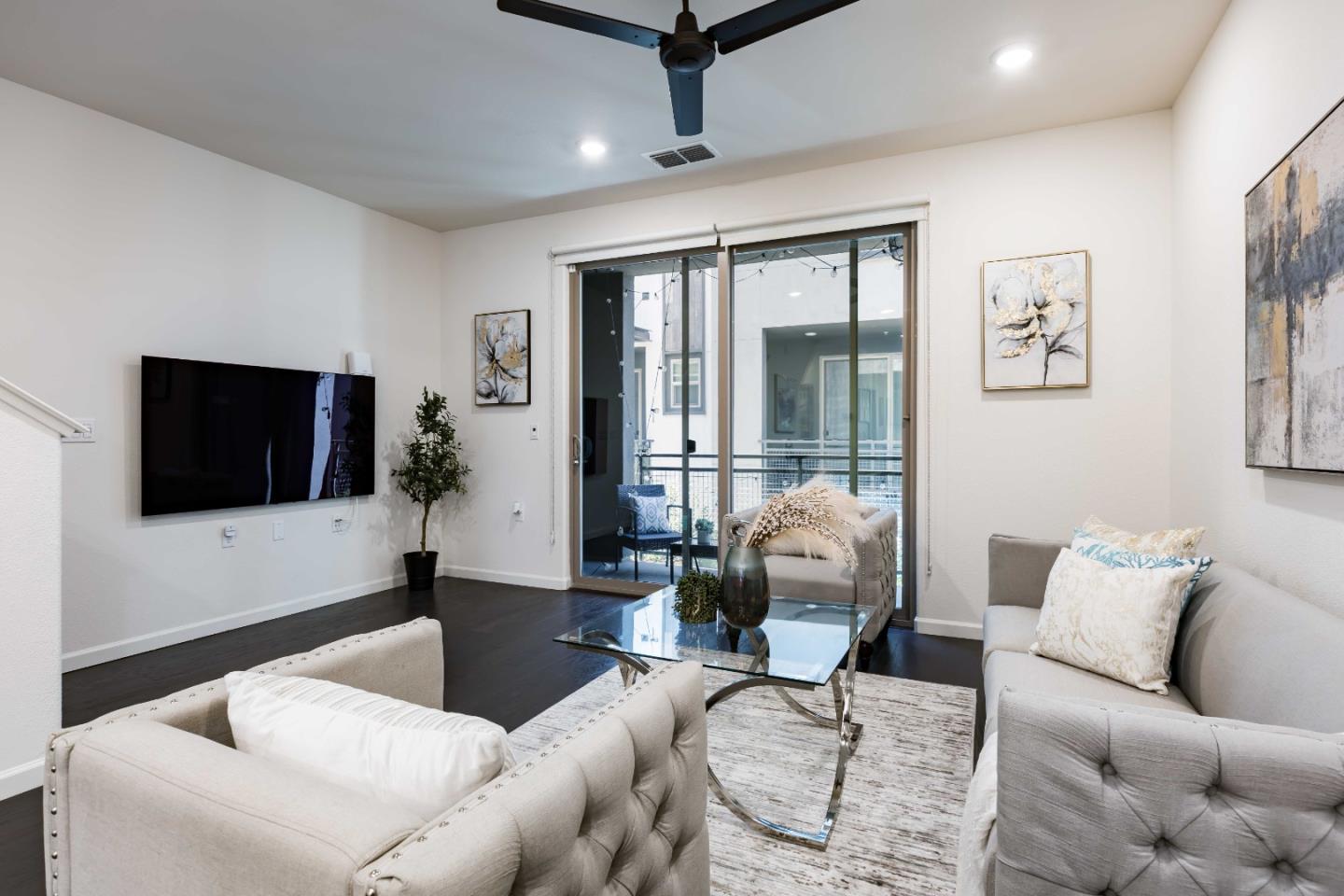 25353 Custom Drive Hayward, CA 94544 - Photo 12 of 32 a living room with furniture and a flat screen tv