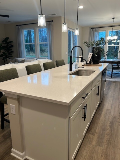 304 Hickory Pointe Drive Dickson, TN 37055 - Photo 12 of 26 a kitchen with counter top space and a sink