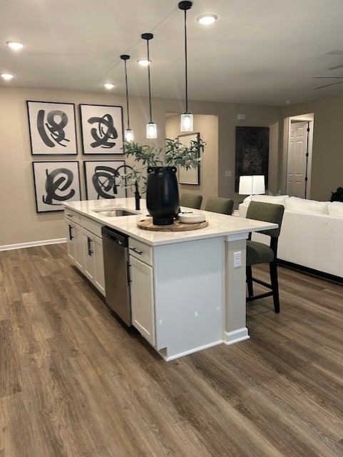 304 Hickory Pointe Drive Dickson, TN 37055 - Photo 15 of 26 a kitchen with a stove and cabinets